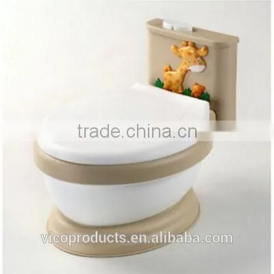 Hot sales musical and light light baby potty baby closestool