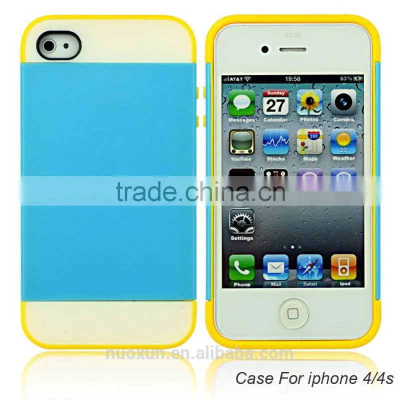 mobile phone protector for iPhone4 Mobile accessories for iphone cover case