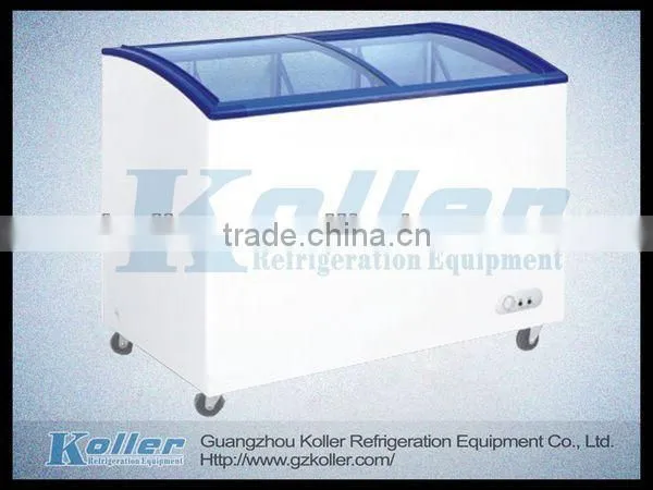 269L Temperature Changeable Chest Freezer with Folding Door