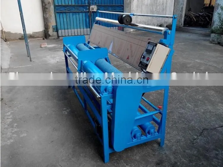 2400mm fabric inspection machine / textile rolling and cutting machine