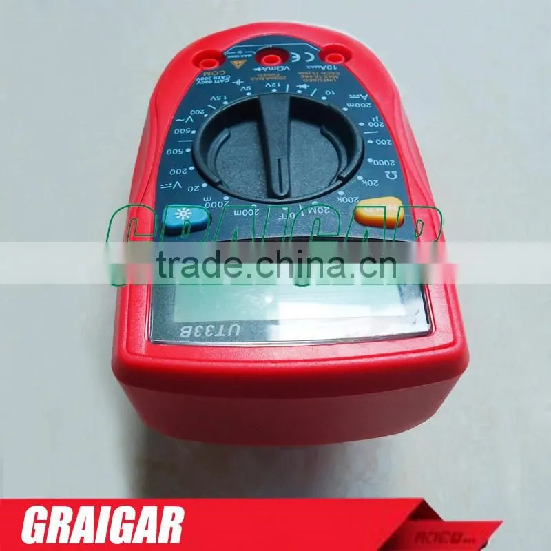 UNI-T UT33B Palm Size DC/AC Voltage DC Current Resistance DMM Digital Multimeters with Battery Test Multimetro