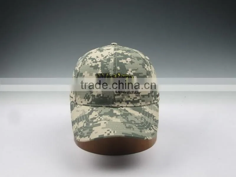 2015 Hot sale Fashional camouflage cap with embroidered LOGO