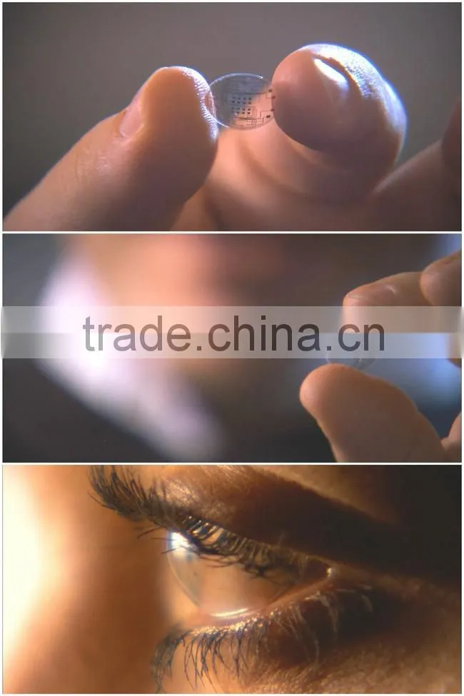 Myopia control MCT technology collagen tablet contact lenses