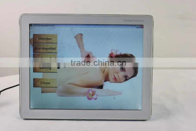 Portable skin analyzer machine