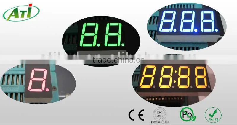 Hot selling! High quality, low price, quick delivery, all kinds of 7 segment led display