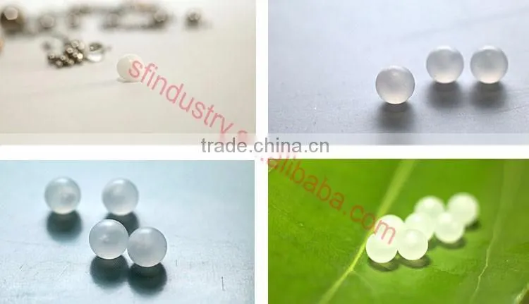 solid plastic round ball