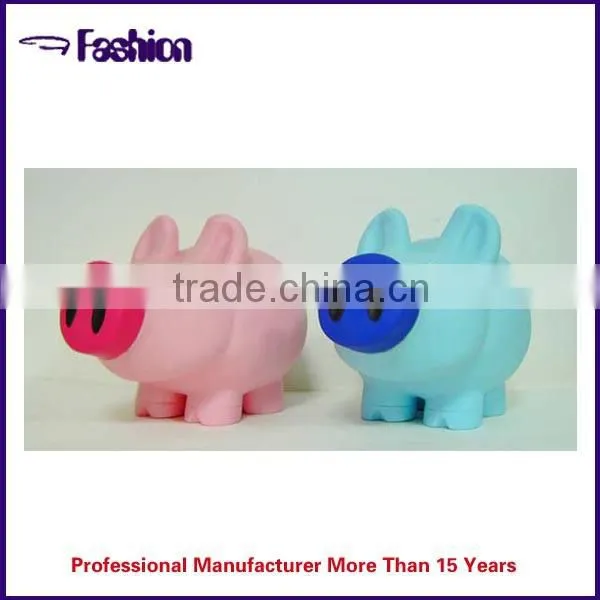 American football shaped colorful plastic money saving bank, coin bank