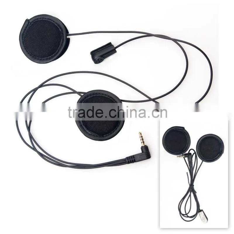 2016 updated soft Earphone! 2 pcs V4 Motorcycle Helmet Bluetooth Intercom Headset with FM for 4 Riders 1200m Wireless Interphone