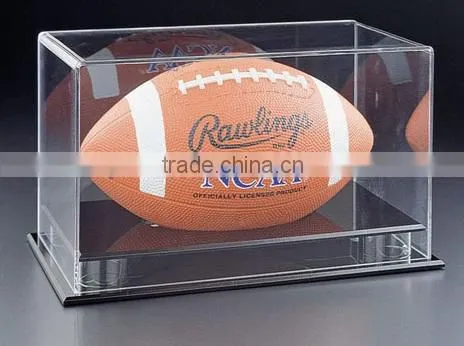 acrylic display box acrylic display case acrylic display stand for football