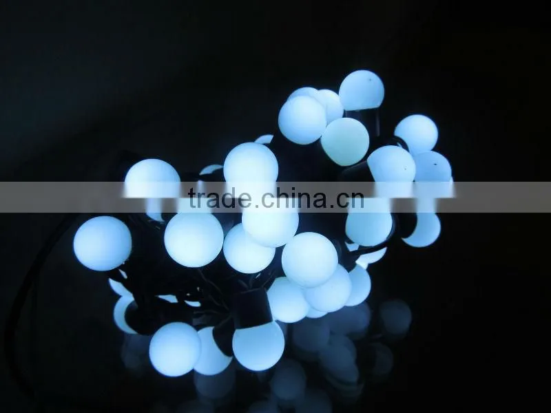 red color led bulb string
