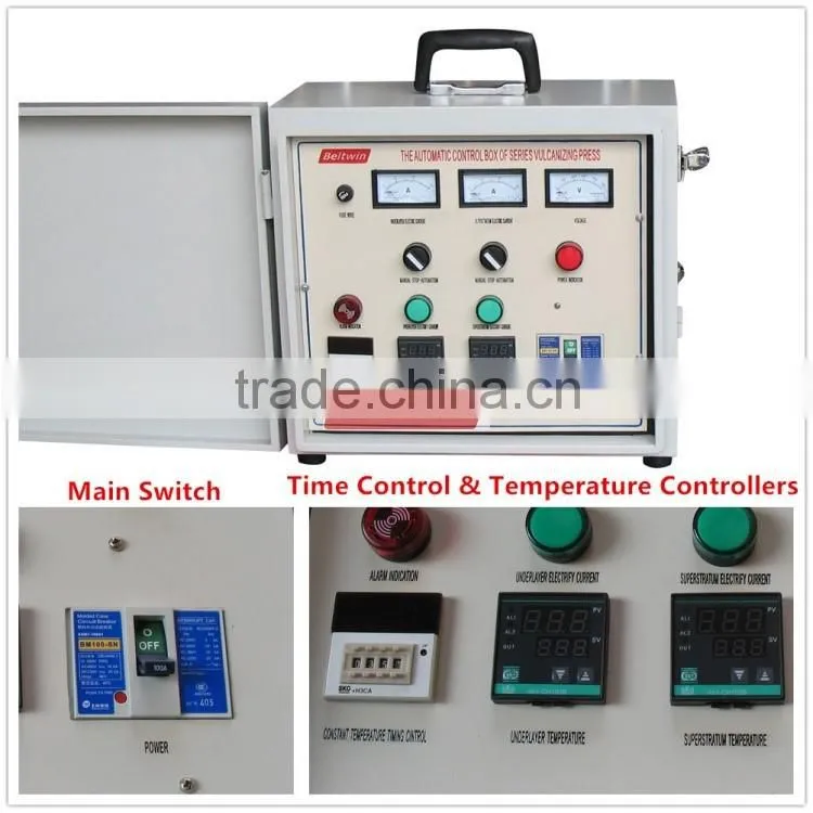 100PSI 200PSI Pro Series hot vulcanizing machine for rubber belting