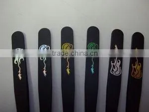 Electrophoresis and hot stamp stainless steel eyebrow tweezer