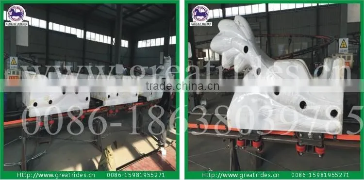 Christmas kids rides mini roller coaster dragon track train for sale