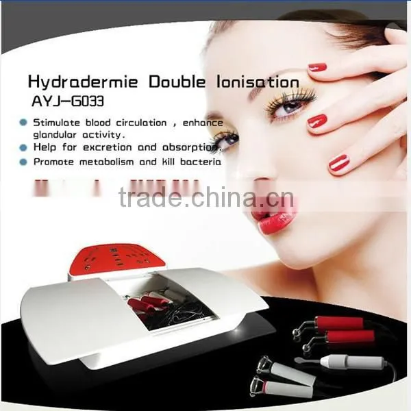AYJ-G033(CE)Best price rf machine double ionisation needle free mesotherapy for Face lifting equipment