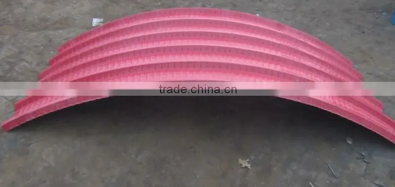 DIXIN 1050 durable and attractive arch roofing roll forming machine made in China