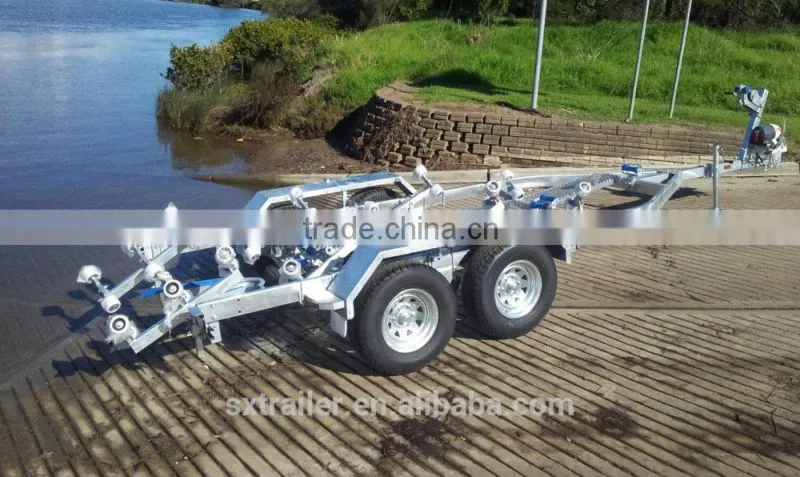 hot galvanizing boat trailer braked CBT-J64HDH