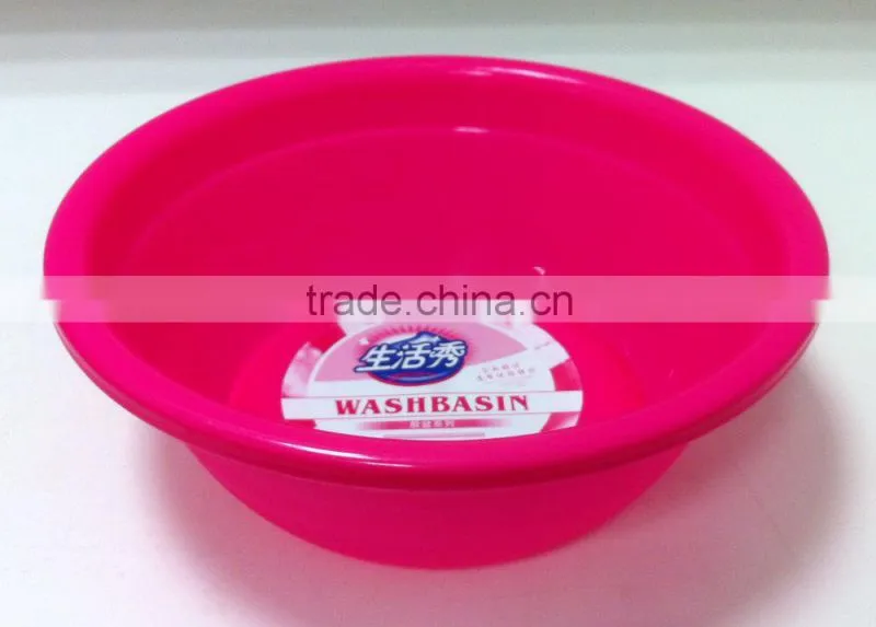 cheap round plastic bowl,basin