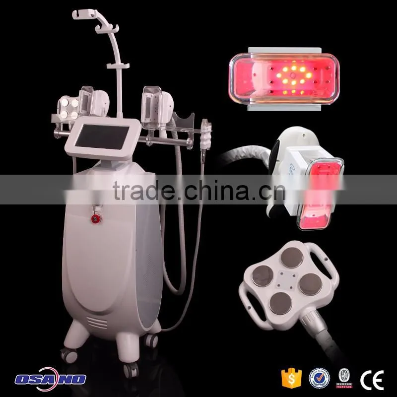 2017 best cavitation rf cryo lipolysis 4 in 1 fat freezing machine