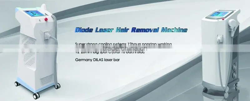 2016 Best Seller Painless and Permanent Depilator Semiconductor laser 808nm 808nm diode laser hair removal for all skin type
