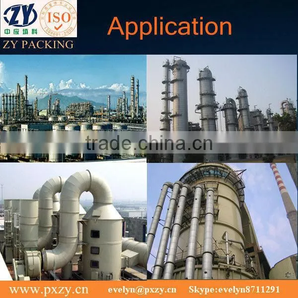 Ceramic Pall Ring random tower packing media 25mm,38mm,50mm,80mm