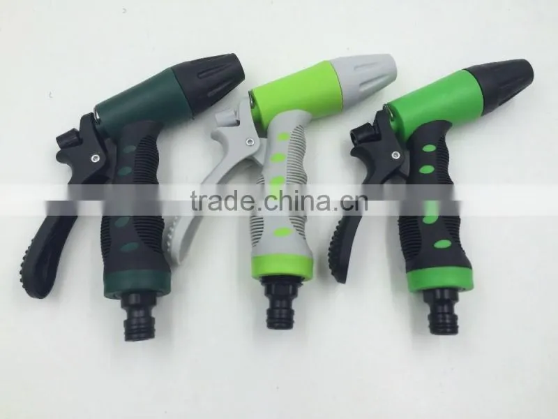 2017 Promotion Garden Plastic Water Spray Nozzel Gun Set