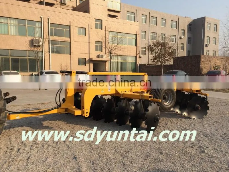 tractor speed tiller offset disc harrow