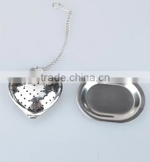 Eco-friendly food grade stainless steel tea infuser ball