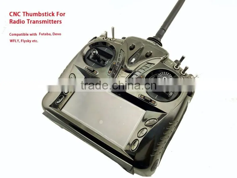 Hot sell CNC Alu Controller Thumb Stick Thumbstick For DJI Phantom 2 3 41 Inspire 1 Futaba ,Devo,WFLY,Flysky,Radiolink Radio