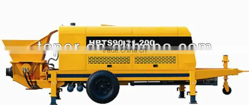 Concrete pump used for concrete