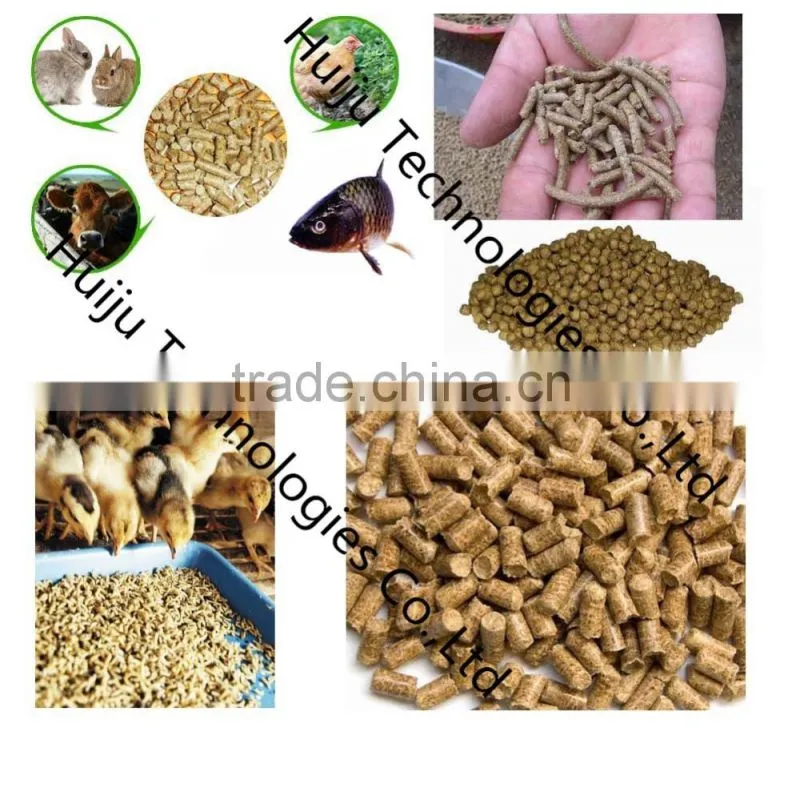 HJ 100-150kg/h professional industrial automatic animal feed pellet machine HJ-N150B