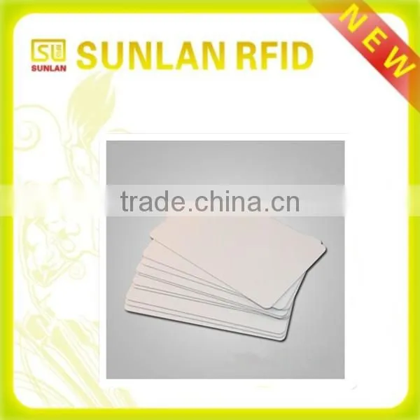 0.4-0.5mm thickness 125khz em4200 RFID plastic rigid white pvc sheet for card making,blank cards(professional manufacturer)