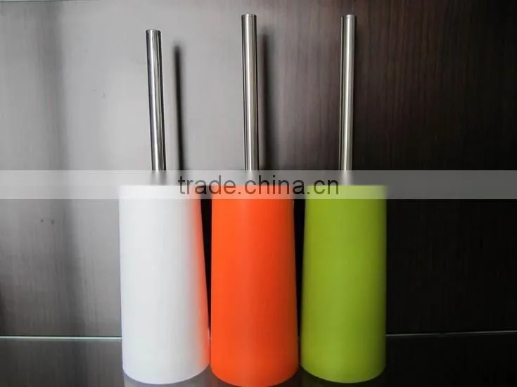 2016 newest high quality colorful cleaning plastic toilet brush holder