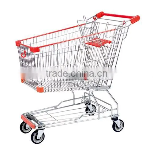 customized gimi unfolding metal shopping cart