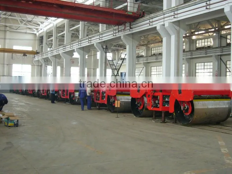 10 ton hydraulic double drum vibratory road roller,easy to operate road roller