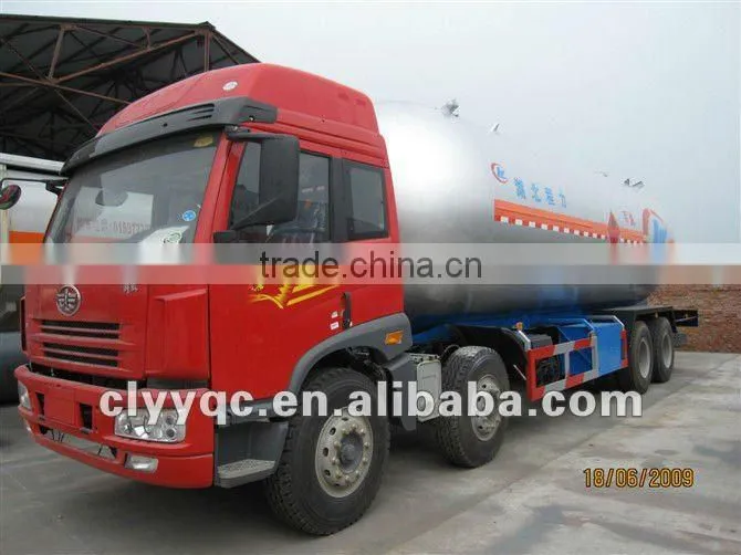 China 35m3 liquid propane gas truck 8x4 propane truck for sale