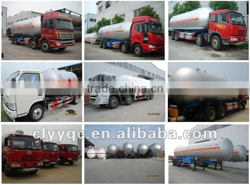 Dongfeng Kingland 8x4 35m3 LPG tank 290ph auto lpg tank