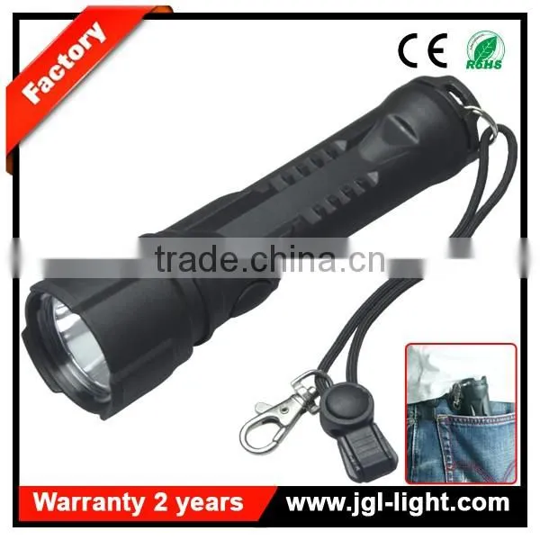 210Lm rechargeable heavy duty torch light cree 3w rechargeable led torch