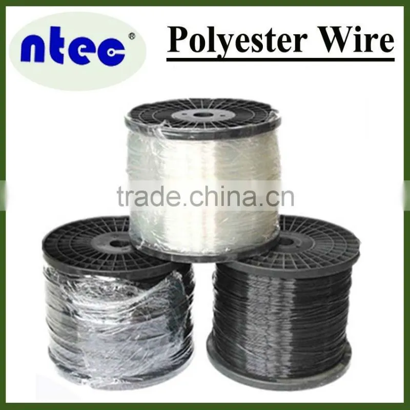 2.0mm transparent color polyester monofilament yarn for greenhouse super strength