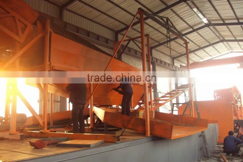 Hot sale bucket wheel gold dredger