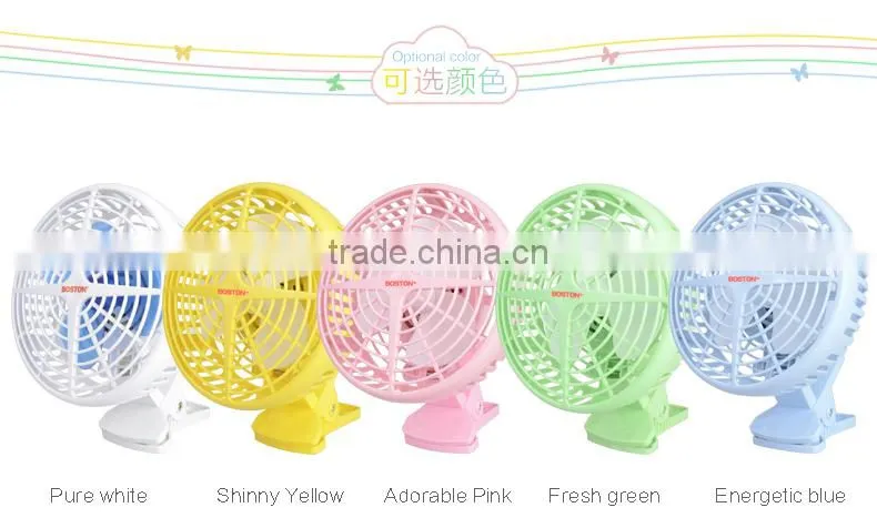 6-inch Desk Stroller Fan.Clip On Fan