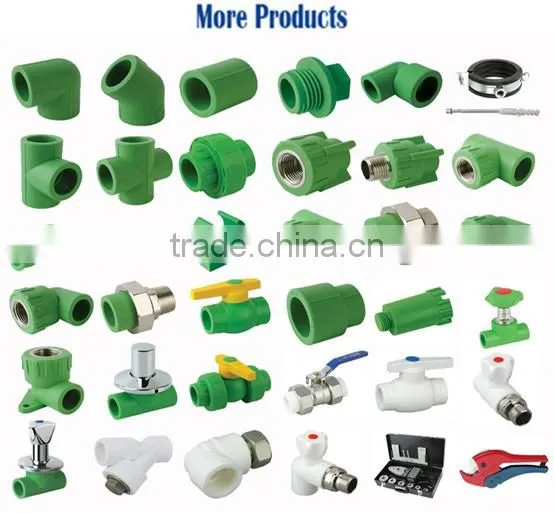 Din 8077/8078 high quality ppr green pipe