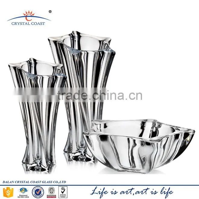 New design 5 inch glass fruit bowl glass salad bowl
