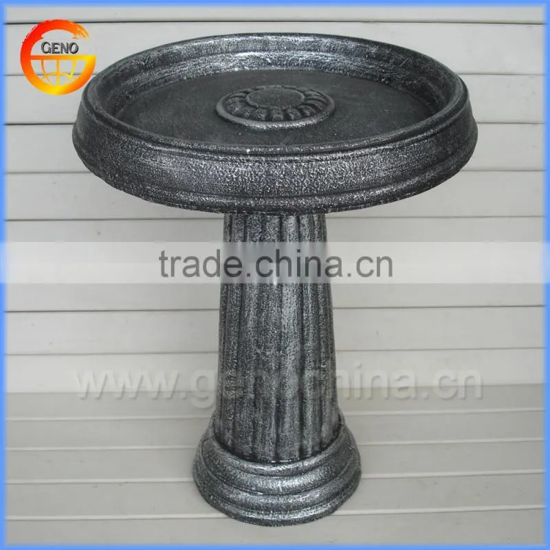 garden decor bird feeder cheap concrete bird bath