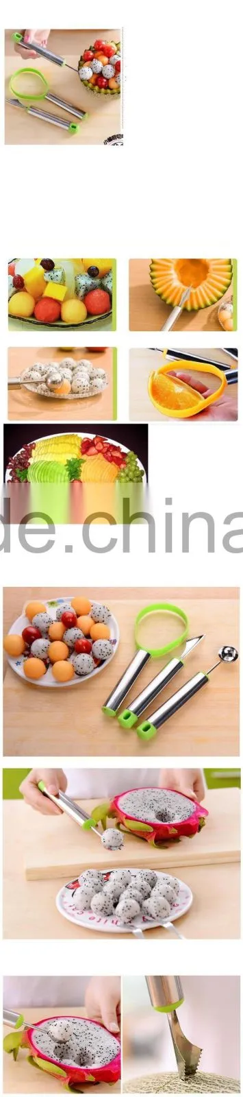 Watermelon Fruit Dig Spoon Carving Tool Set