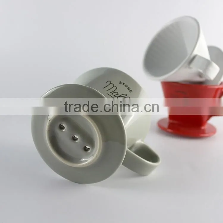 Wholesale ceramic coffee filter,coffee filter holder,coffee filter cup