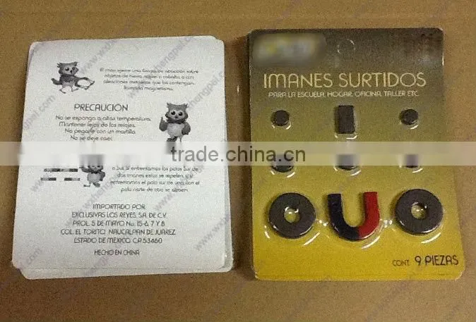 Alnico teaching magnet teaching magnet/educational magnets/alnico magnet