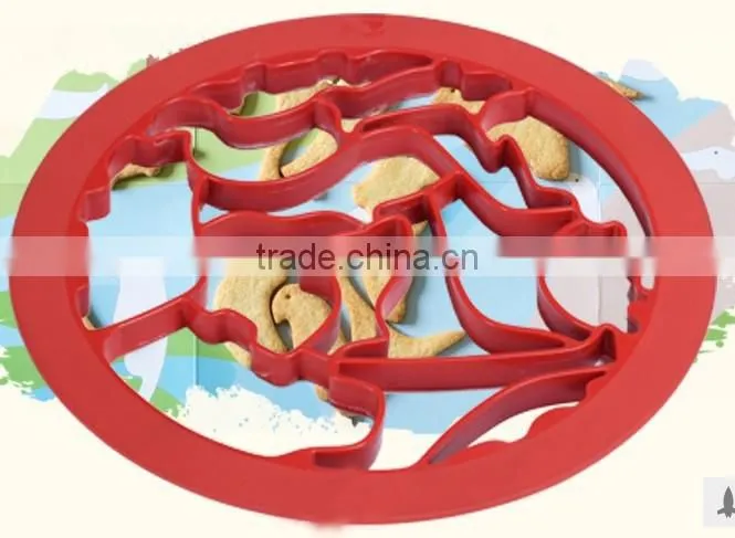 Wholesale Stock Small Order Plastic Animal Cookie Mould,Bake Mould
