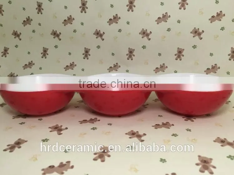 High quality Sub grid Fruit Plate and Creative Fresh Fruit Plate