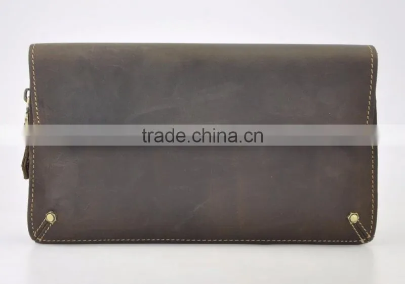 Men's cluth crazy horse genuine leather cluth