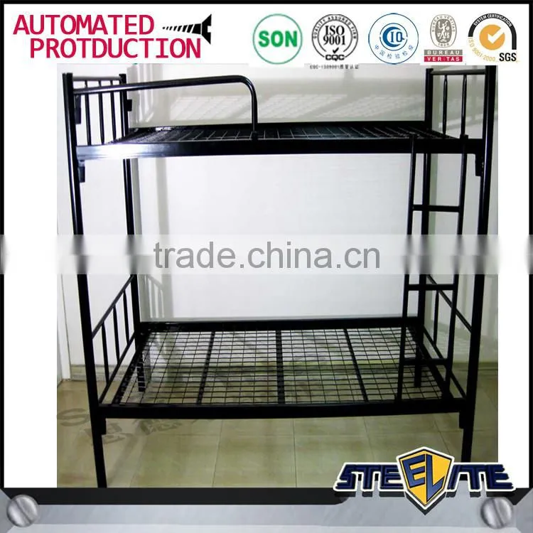 New model bedroom furniture queen size metal triple adult bunk bed for sale